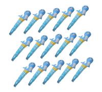 Warmhm 50 Pezzi tenendo un palloncino gonfiabile palloncini della giungla numero blu bomboniere bastoncini per incoraggiare la festa foglio di alluminio