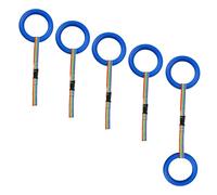 Warmhm 6 Pezzi Guinzaglio Per Cani Clip a Forma Di Anello Per Camminare Corda Per Asilo Corda Di Sicurezza Per Ragazzo Ragazza Piccoli Articoli Per Scuola Dell'infanzia