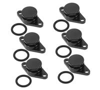 Warmhm 6 Set Kit Riparazione Swirl Flap per Motori Diesel Veicoli Tedesci Guarnizioni Incluse Piastra Copri Aspirazione Auto Riduce Consumo Olio e Usura Installazione Rapida e Adattamento