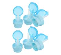 Warmhm 6pezzi Per Con Cannuccia Silicone e Portatile Per Per e Bevande Previene Rovesciamenti e Soffocamento