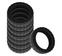 Warmhm 8 Pezzi Copertura in Silicone Per Ruote Valigia Protezione Ruote Girevoli Copriruote Per Trolley Da Viaggio Design Semplice e Pratico