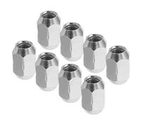 Warmhm 8 Pezzi Dadi Ruota Anticorrosione per Atv Go-kart Camper Bulloni Filettati Resistenti Sabbia per Cerchi