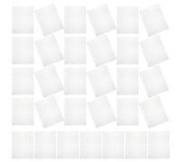 Warmhm 80 Fogli di Buste Trasparenti per Raccoglitori A5 7 Fori Inserti in Plastica per Album Fotografici Organizer per Cartelle Fogli di Ricambio per Documenti e Foto per Studenti e