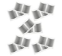 Warmhm 80paia Eyeliner Sticker Adesivi Per Ombretti Facile Applicazione Per Make-up Per Feste e Performance Perfetti Per Principianti