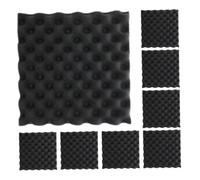 Warmhm 8pezzi Pannelli Fonoassorbenti Da Parete Isolamento Acustico Per Camere Da Letto o Uffici Pannelli Fonoassorbenti Autoadesivi Forniture Acustiche Blocco Fonoassorbente Per Ktv