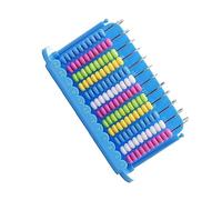 Warmhm Abaco Aritmetico per Bambini a 12 File in Strumento Conteggio Educativo per Apprendimento della Matematica per Sviluppo Intellettivo