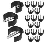 Warmhm Accessori Fissaggio Morsetto da 20 Regolabile in Abs, Compatibili e Pratici per Supporto