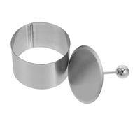 Warmhm Anelli per Cheesecake in Acciaio Inossidabile Stampo per Modellare Piatti Freddi e Dessert Sagoma Rotonda Multifunzionale per Cucina e Pasticceria