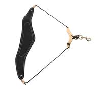Warmhm archetto per sassofono tracolla per sassofono imbracatura per sassofono tracolla per clarinetto manico per sassofono soprano tracolla per sax tenore Metallo Black