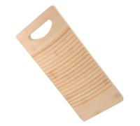 Warmhm Asse Lavapanni in Bambù Antiscivolo Lavagna Da Lavare Mano Ergonomica Con Superficie Ondulata Resistente e Facile Da Appendere Per Pulizia Effort-saving Di Vestiti