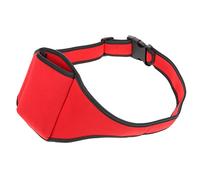 Warmhm Borsa da Cintura Porta Microfono Rossa in Poliestere, 1 Pezzo | Danza e Sport, Regolabile e Lavabile, Si Può Tenere Sotto i Vestiti, per Attori e Giudici
