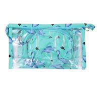 Warmhm Borsa Per Cosmetici Stampa Cigno Di Borsa Portaoggetti Resistente e Pratica Adatta Per Bagno Doccia Nuoto Fitness e Viaggio Grande Capacità Per Shampoo e Prodotti Per Viso