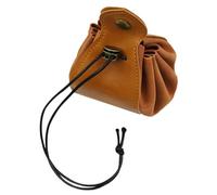 Warmhm Borsa per Dadi Piccola in Pu Custodia Coulisse per Dadi Giochi Carte Monete e Piccoli Oggetti da Portare Sé