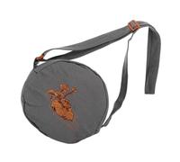 Warmhm Borsa Porta Ciotola Tibetana Per Meditazione, Custodia Protettiva Leggera e Compatta Cerniera, Porta Campane Tibetane Da Viaggio e Portaoggetti Per Ciotole Zen