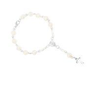 Warmhm Bracciale Religioso con Bracciale e Adatto per Preghiere Cristiane e Comunione Design e Comfortevole per