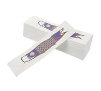Warmhm Bustine Stile Acqua e Olio in Ristoranti a Raffinato per Giapponese 200 Pezzi Bacchette Carta Kraft Resistenti Confezione Giapponesi e Coreani per Asporto