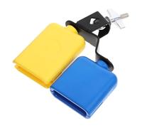 Warmhm Campanaccio in Metallo Abs Campanaccio Per Strumenti Strumento Percussione Professionale e Applaudire