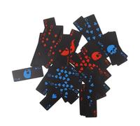 Warmhm Carte Da Gioco Impermeabili Giocando Carte Impermeabili A Tema Di Poker Mazzi Ponte Adulti Carta Plastica Mazzo Da Poker Impermeabile Imbottitrici Per Calze Da Uomo Nero Pvc