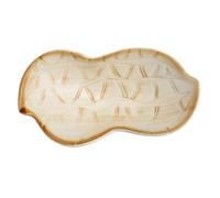 Warmhm Ceramic Seasoning Dish in Adorable Vegetable Shape Practical Sauce Plate For Home Kitchen Party Healthy Ceramic Appetizer Container For Dipping Sauces And Condiments