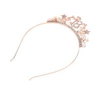 Warmhm Cerchietto a Forma Di Corona Per Compleanno 18 Anni in Lega Numeri, Tiara Per Principessa Bambine, Accessori Decorazioni Feste 18 Anni Ragazze