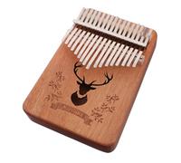 Warmhm Chiavi Kalimba Portatile Strumento Per Principianti Pianoforte Per Per Come e Halloween