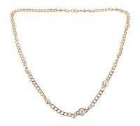 Warmhm Cintura a Catena Regolabile per Donna Perle Eleganti Accessorio Gioiello per la Vita Decorazione Versatile per Abiti e Jeans in Stile Minimalista Design Fresco e Giovane