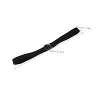 Warmhm Cintura Elastica Larga da Donna 3 Pezzi in Nylon Elasticizzato Supporto Lombare senza Fibbia Colori Nero Bianco Marrone Adatta per Abiti Jeans e Uso Quotidiano