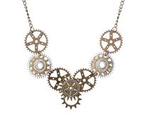 Warmhm Ciondolo Steam Gear Unisex Collana Creativa e Elegante Per Accessori Da Collo Regalo Per Donne e Uomini in Ogni Occasione