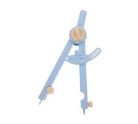 Warmhm Compassi Geometrici in Metallo Professionali con Righello per Insegnamento e Dimostrazione in Classe Strumento Preciso per Studenti e Disegno Tecnico