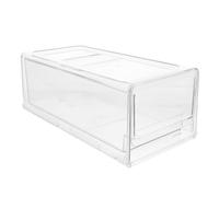 Warmhm Contenitore Per Congelatore in Plastica Organizzatore Cassetto Contenitore Trasparente Per Frigorifero Per Frutta Verdure e Snack