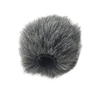Warmhm Copertura Antivento Per Microfono in Peluche Per Parabrezza Riduce Rumori Di Fondo e Migliora Qualità Audio Apertura Elastica