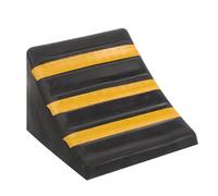 Warmhm Cuneo Fermaruota Antiscivolo Gomma per Veicoli Blocco Stabilizzatore per Trailers Compatto e Resistente per Auto e Camion