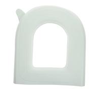 Warmhm Cuscino per Sedile Wc Spesso in Eva Autoadesivo Traspirante Verde U, Tappetino Resistente Supporto Piedistallo, Forniture Bagno per Uso Domestico Invernale