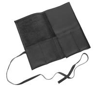 Warmhm Custodia da Viaggio per Orologio in Pelle Nera, Organizer Portatile per Orologi da Esterno Sacchetto Avvolgi Orologi, Borsa Compatta per Custodia e Trasporto Sicuro