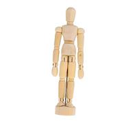 Warmhm Delicato Ornamento di Bambola di Legno da 5 5 Pollici di Marionetta Articolata 3D Action Figure da Schizzo