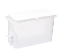 Warmhm Distributore Di Sapone Ricaricabile 3,5l in Pp Per Sapone Mani, Shampoo e Bevande, Valvola Antigoccia, Resistente Da 20 a 120°c, Per Cucina, Bagno e Uso Quotidiano