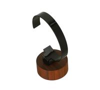 Warmhm Espositore Orologi in Legno Scuro Porta Orologi in Acrilico Espositore Per Gioielli Singoli Vetrina Per Orologio Supporto Per Orologio Vetrina Portaoggetti