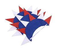 Warmhm Fasce per Chioma Glitterate a Tema Statua della Libertà Set da 3 Pezzi Non Tessuto Elastico Fascia Patriottica per Feste del 4 Luglio e Celebrazioni del Giorno Dell’Indipendenza