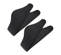 Warmhm Fascia Scaldaorecchie Unisex in Pile Doppio Strato Elasticizzato, Copriorecchie Antivento per Sport Invernali All’aperto, Fascia Chioma Termica per Yoga e Corsa, Confezione da 2