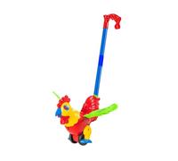 Warmhm Giocattolo Camminatore Animale Cartoon per Carrello Spingi e Tira in Plastica Sicura Gioco Educativo per Primi Passi Supporto Antiribaltamento e Coordinazione Colore Casuale