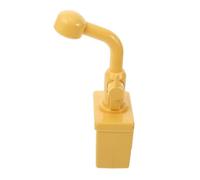 Warmhm Giocattolo Lavastoviglie Per Divertente Gioco Rubinetto Rubinetto Per La Cucina Bambini Sostituzione del Rubinetto del Lavabo Rubinetto Plastica Giallo
