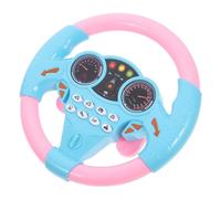 Warmhm Giocattolo Musicale Con Volante Fare Finta Auto Ruota Fai Finta Di Giocare Al Volante Giocattolo Volante Gira Il Volante Giocattoli Di Guida Di Simulazione Per Rosa Abs