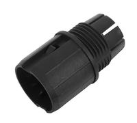 Warmhm Giunto Regolabile in Pvc per Alzata Asta Ventilatore a Piantana Nero, Accessorio Resistente All'usura Compatibilità Versatile per Ventilatori da Terra