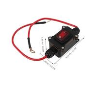Warmhm Interruttore Batteria per Auto e Veicoli Rv Atv Utv Isolatore di Alimentazione Dc per Prevenzione Sovrascarica e Prolungamento Durata Batteria Installazione Semplice e Controllo