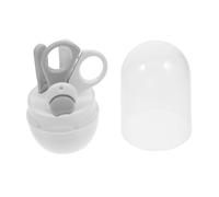 Warmhm Kit Per Unghie Per Ragazzo Con Design Cervo Include Tagliaunghie Forbice Pinzetta e Contenitore Realizzato in Acciaio Inossidabile e Abs e Durevole Per Delle Unghie Dei Ragazzo