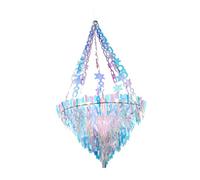 Warmhm Lampadario Sospensione Forma Chandelier Decorazione per Feste e Matrimoni Accessorio Neon per Plafoniera e Soffitto Design Festivi