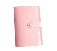Warmhm Libro Di Biglietti Da Visita Per Carta Album Di Immagini Titolari Di Carte Organizzatore Di Biglietti Da Visita Album Di Carte Da Gioco Inserire L'album Dei Disegni Rosa Plastica