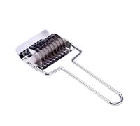 Warmhm Macchina per Pasta Manuale in Acciaio Resistente con Rulli Tagliapasta per Tagliatelle Uniformi Cutter Impasto Multiuso con Pannello Anti-scivolo Facile da Pulire e Resistente