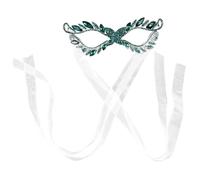 Warmhm Maschera Masquerade Maschera da Donna con Cristalli Elegante per Feste di Carnevale e Matrimonio Accessorio di Metallo Lucente e Spettacoli Regalo per Amiche