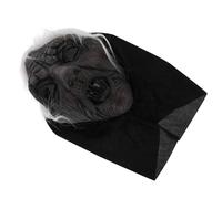 Warmhm Maschera Strega: Maschera Vecchia Signora Con Spaventoso, Per Halloween, Per Adulti,